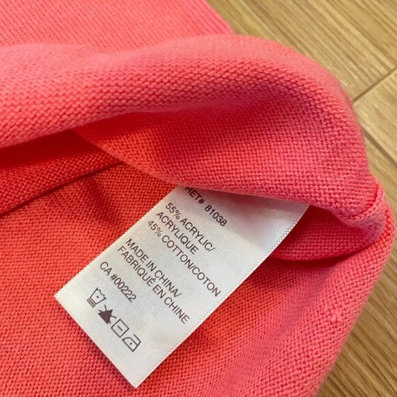 NWT Pink Floral Knit Cottagecore Tee Blouse - Picture 8 of 12